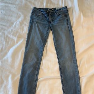 Abercrombie Light Wash Skinny Jeans